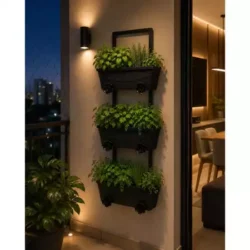 Suporte De Parede Horta Plantas - Imagem 2